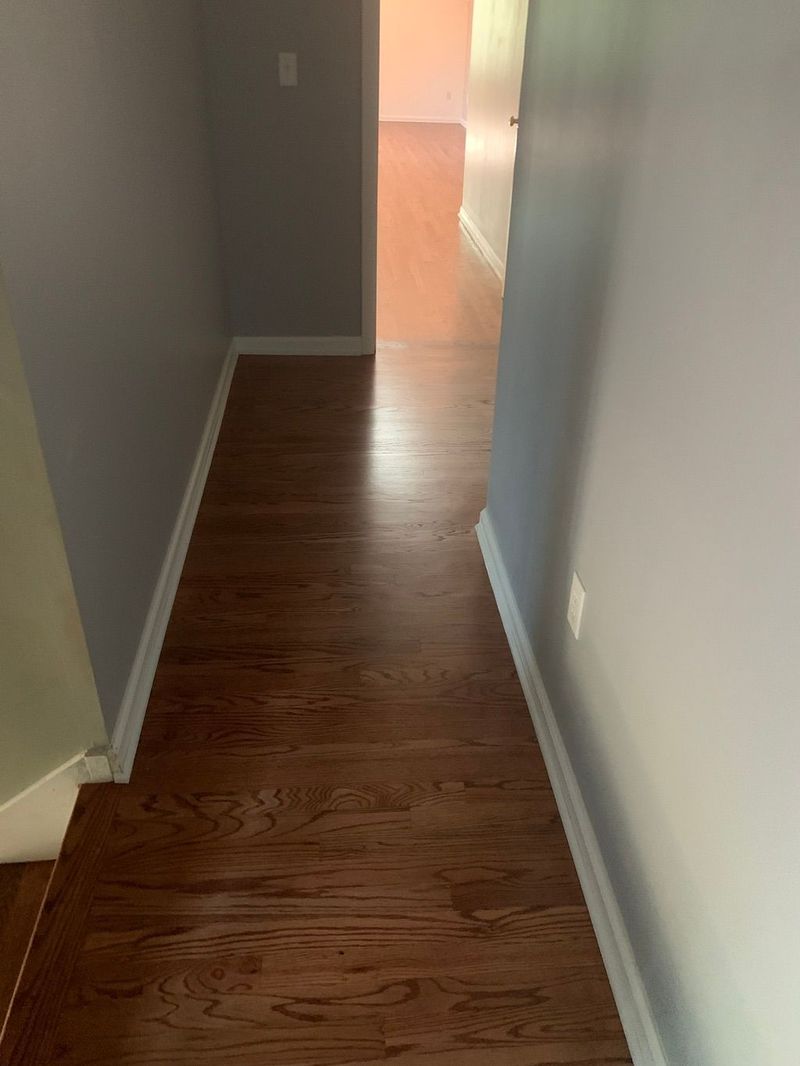 Oak hallway