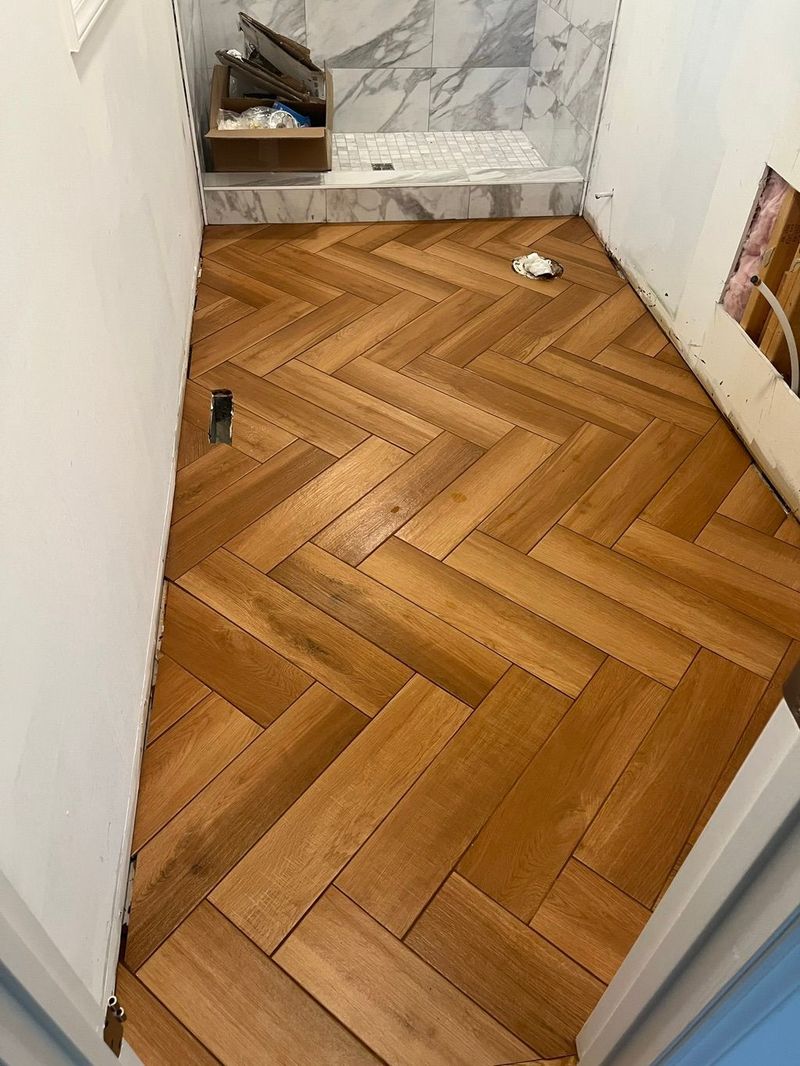 Herringbone oak