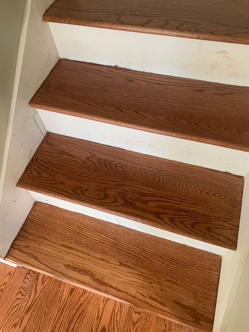 Stained treads